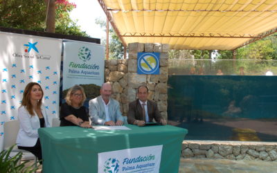 Firmado acuerdo entre la obra social “La Caixa” y la Fundación Palma Aquarium